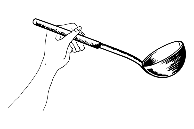 Ladle Sizes How Much Can a Ladle Hold? Maria's Condo