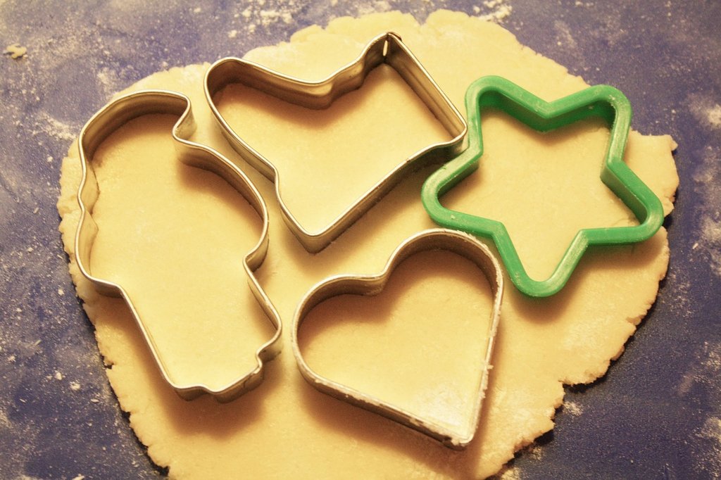 Baking cookie store cutters