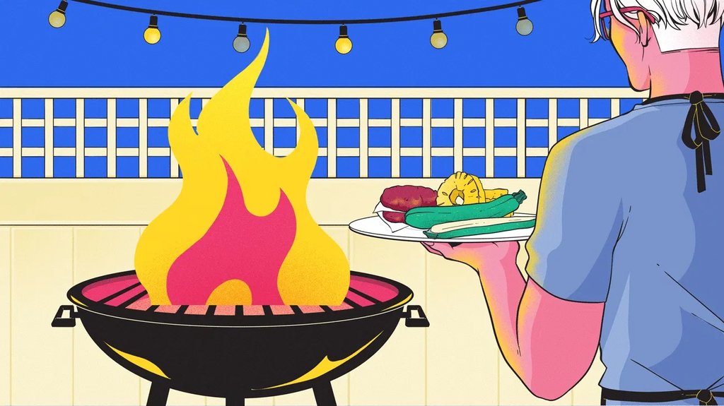 When having a BBQ, what should you cook first? - Maria's Condo