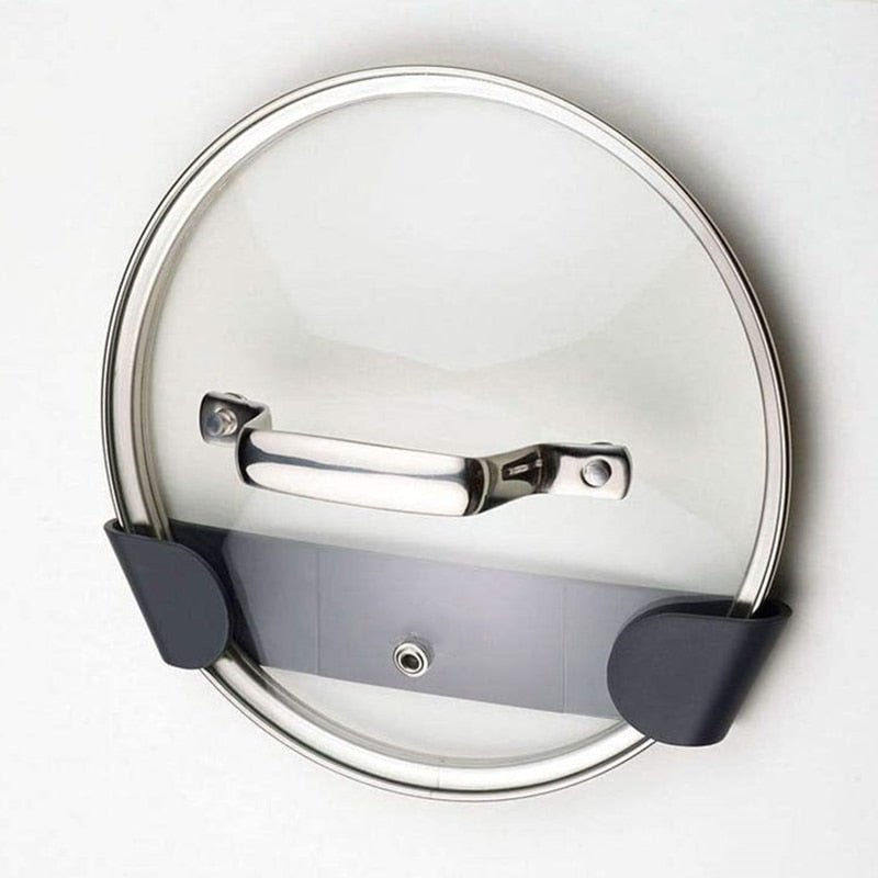 Easy-Install Space Enhancer: Wall-Mounted, No-Punch Self-Adhesive Pot Rack - Maria&#39;s Condo