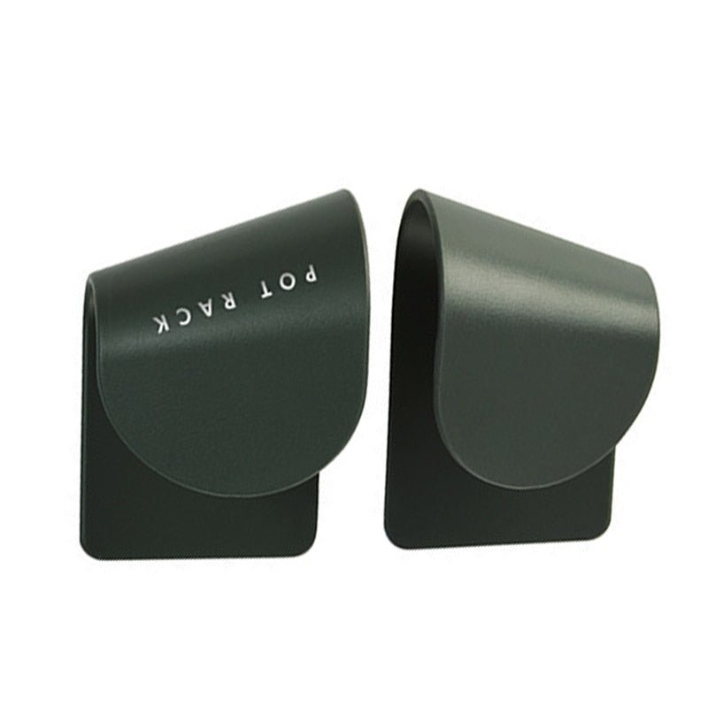 Easy-Install Space Enhancer: Wall-Mounted, No-Punch Self-Adhesive Pot Rack - Maria&#39;s Condo