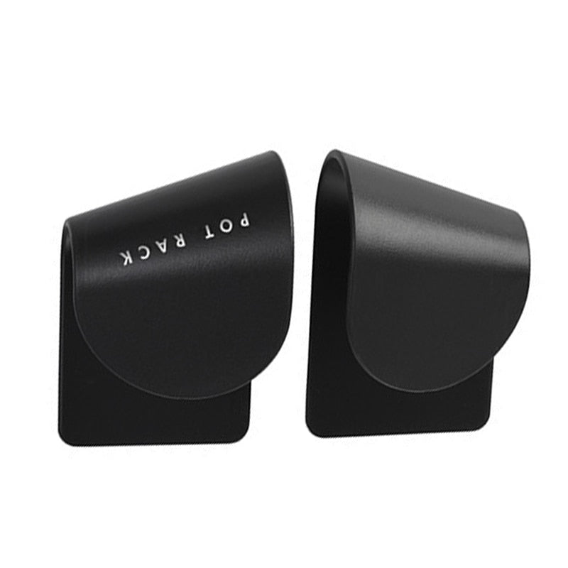 Easy-Install Space Enhancer: Wall-Mounted, No-Punch Self-Adhesive Pot Rack - Maria&#39;s Condo