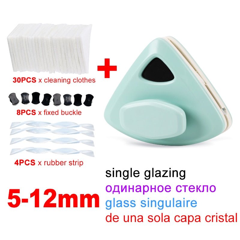 Effortless Magiclean - Double-Sided Magnetic Window Cleaning Wizard™ - Maria's Condo