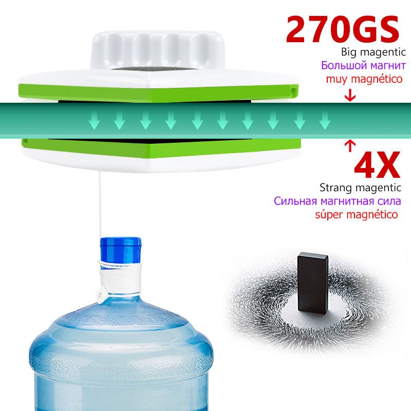 Effortless Magiclean - Double-Sided Magnetic Window Cleaning Wizard™ - Maria's Condo