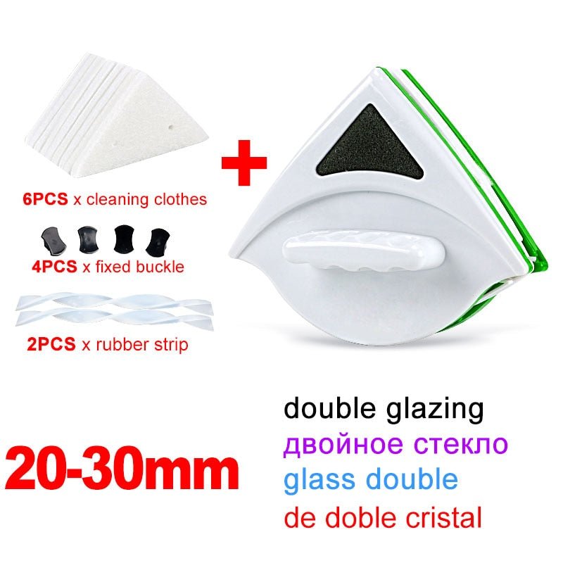 Effortless Magiclean - Double-Sided Magnetic Window Cleaning Wizard™ - Maria's Condo