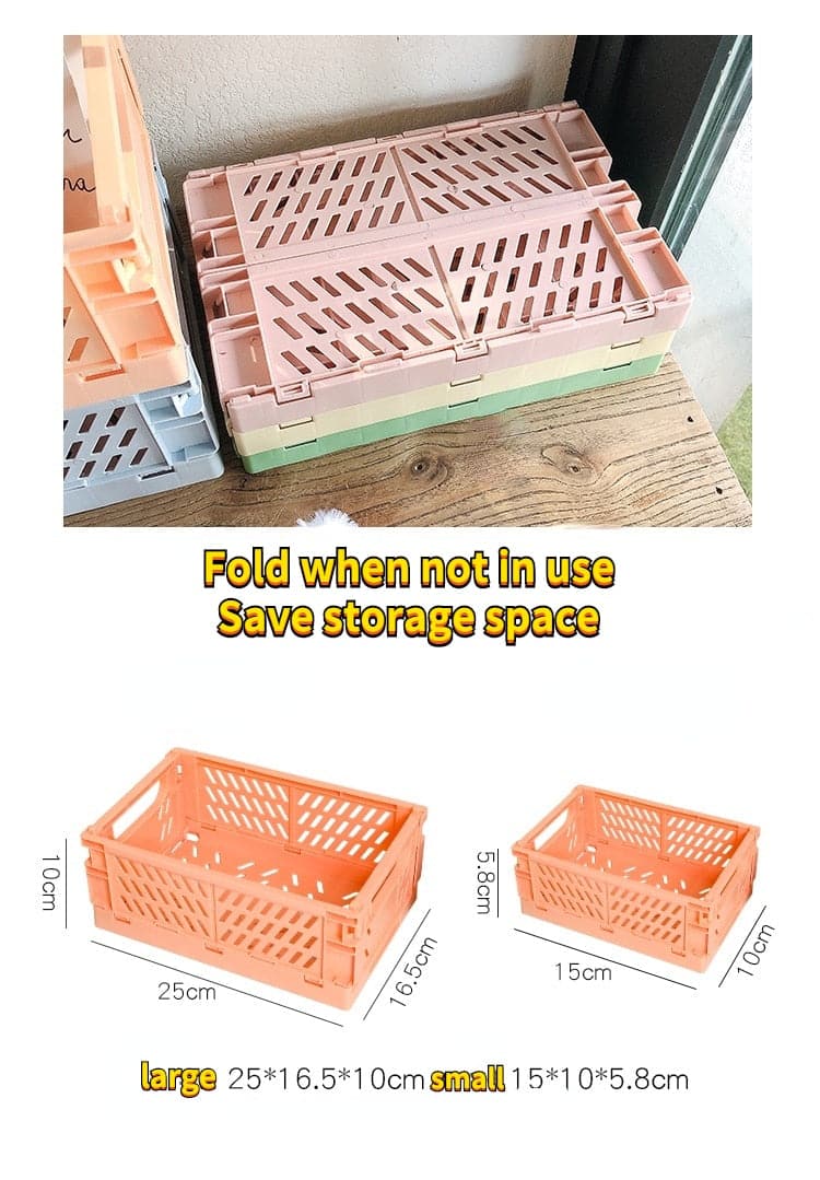 Collapsed Box Storage StyleSavvy Collapsible Storage Box™️ - Maria's Condo