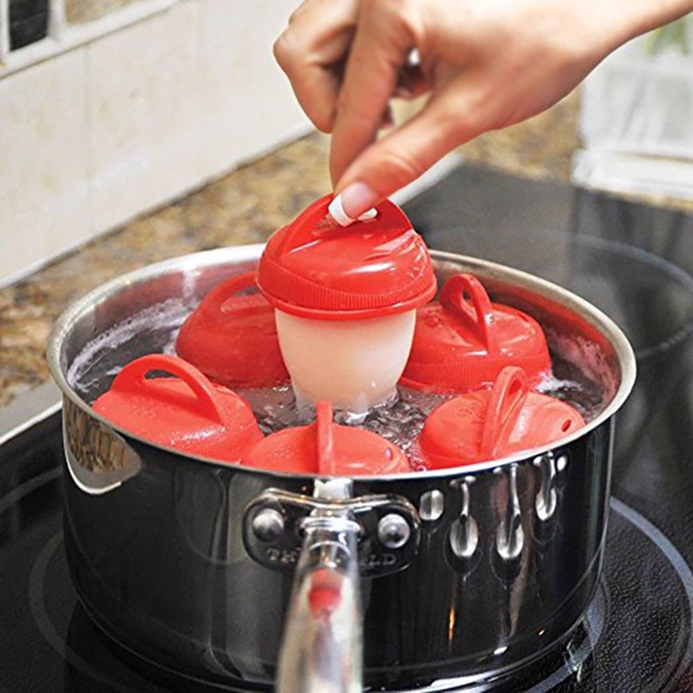 The Crack-n-Steam Mess-Free Silicone Egg Cooker™ - Maria's Condo