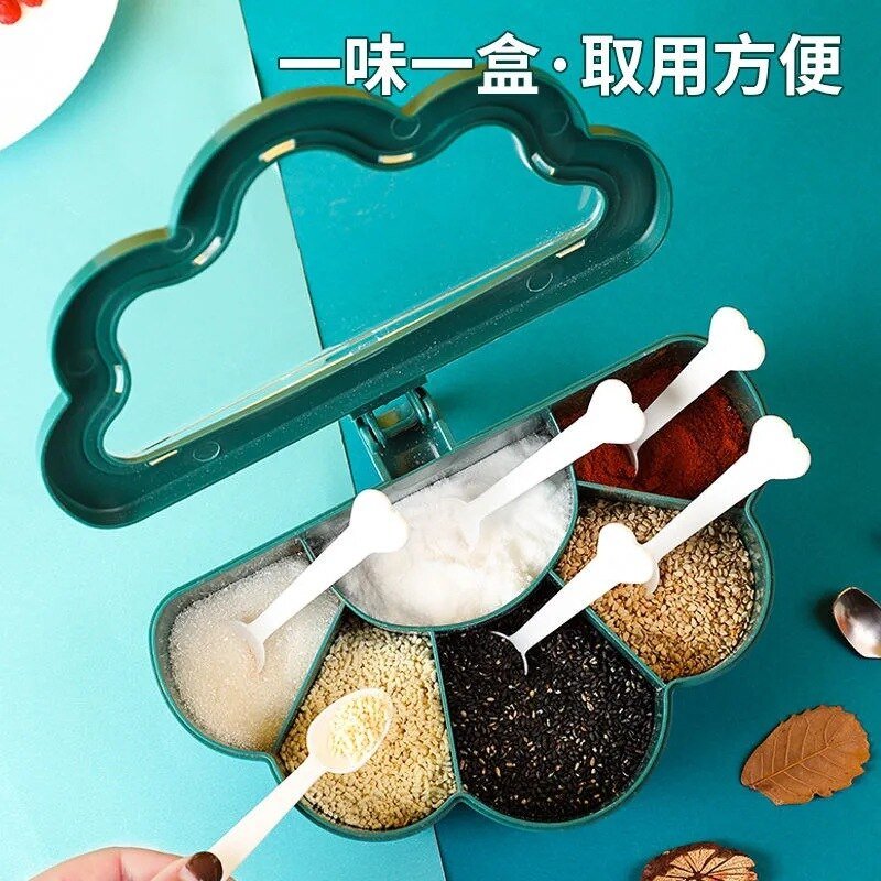 The Ultimate SpiceMaster HexJar - Kitchen Seasonings Organizer Set - Maria&#39;s Condo